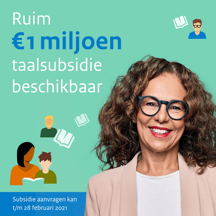 Nieuwe subsidie Tel mee met Taal vanaf 1 januari tot en met 28 februari 2021